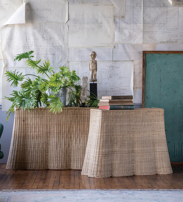 Context Woven Console Table