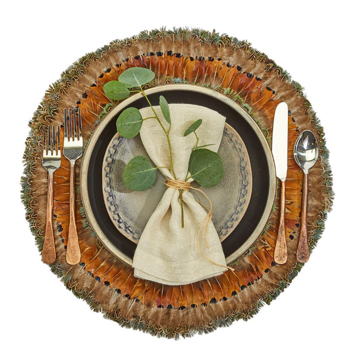 Pheasant Placemat, Set/2