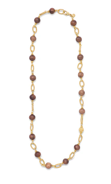 Earth Goddess Chain 24" Teak