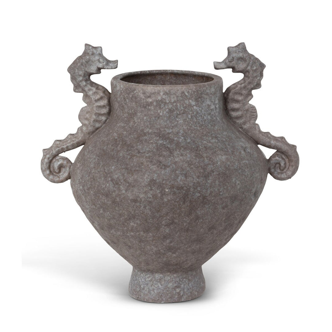 Seahorse Stone Vase