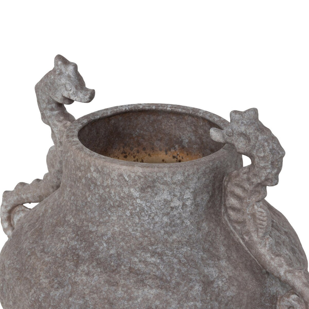 Seahorse Stone Vase