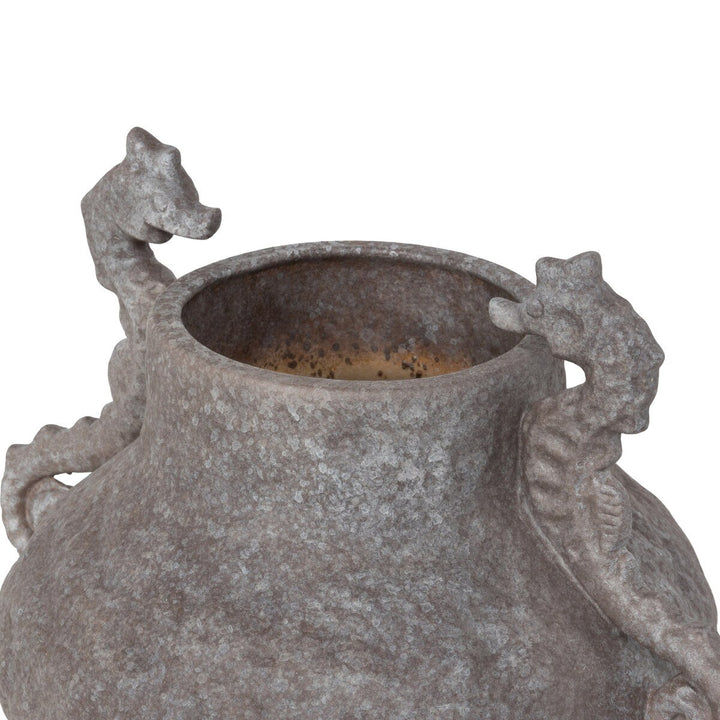 Seahorse Stone Vase