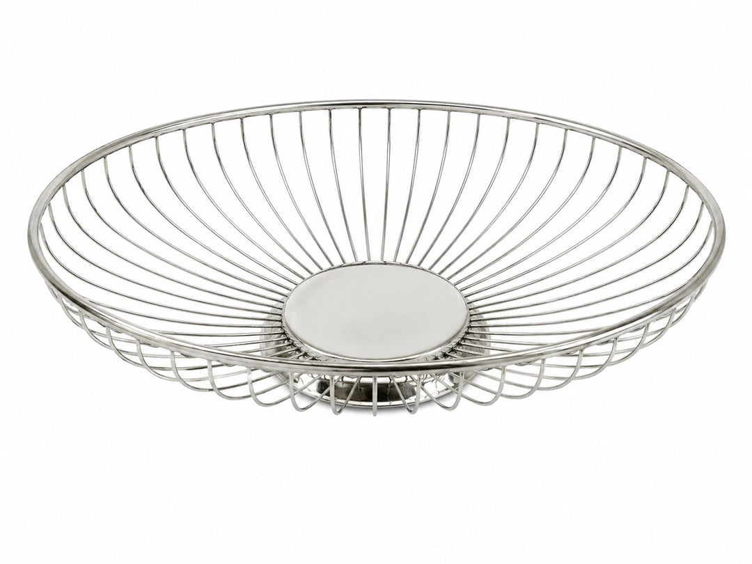 Vintage Italian Silverplate Bread Basket