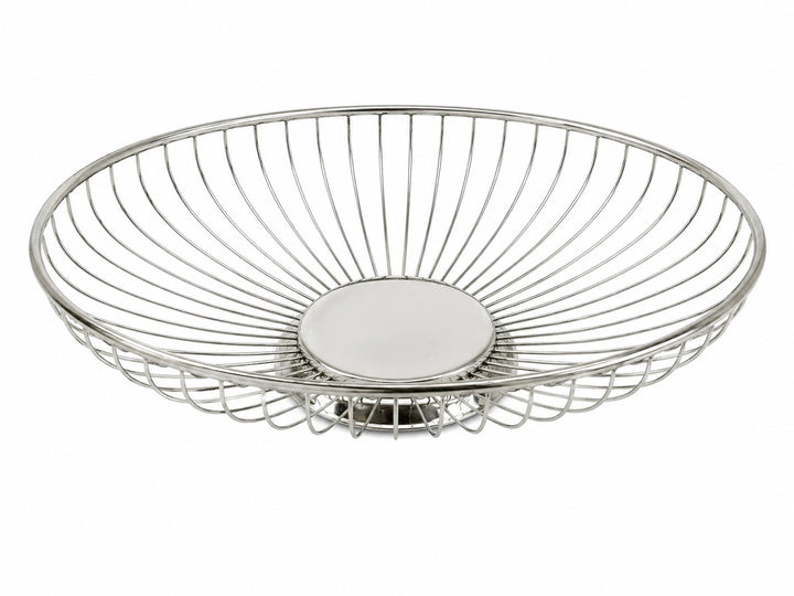 Vintage Italian Silverplate Bread Basket