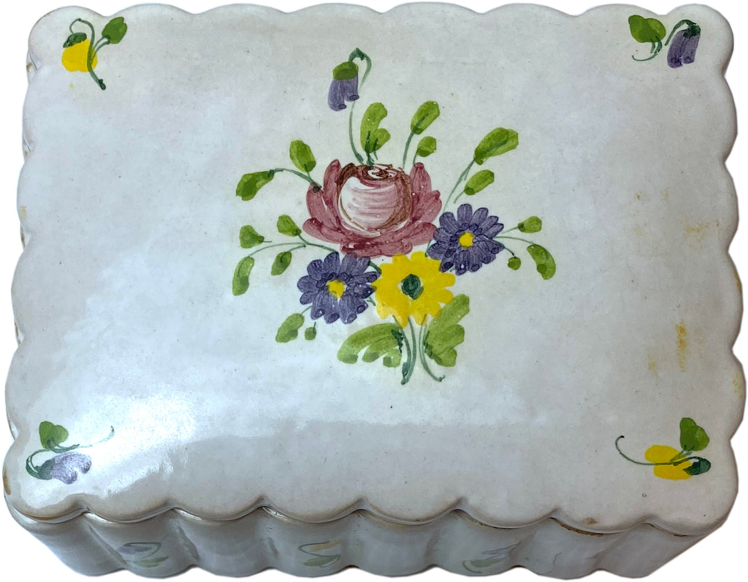 Hand-Painted Italian Dresser Box