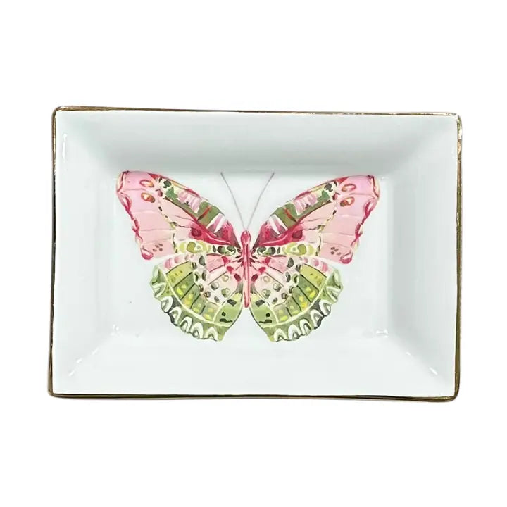 Spring Butterfly Trinket Tray