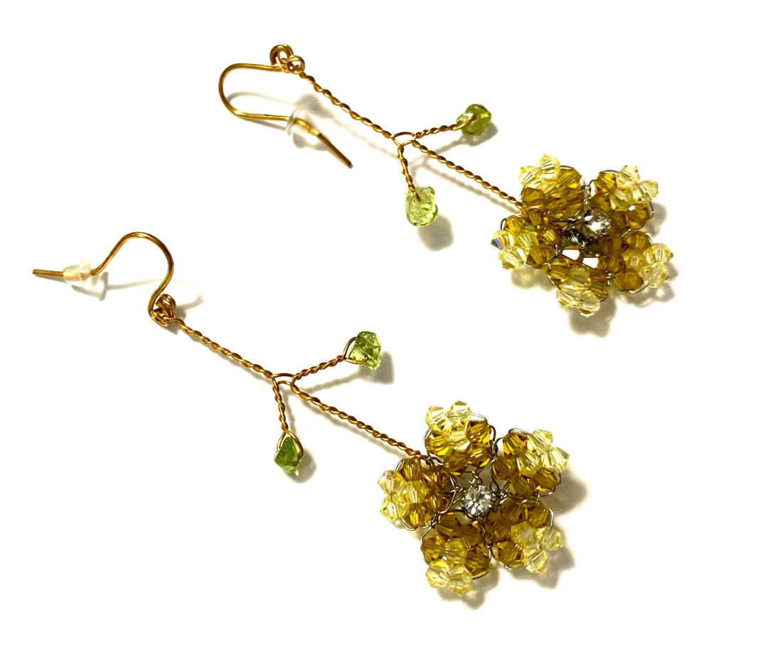 Floral Twist Earrings