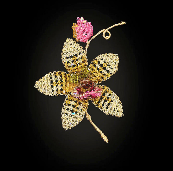 Classic Orchid Brooch