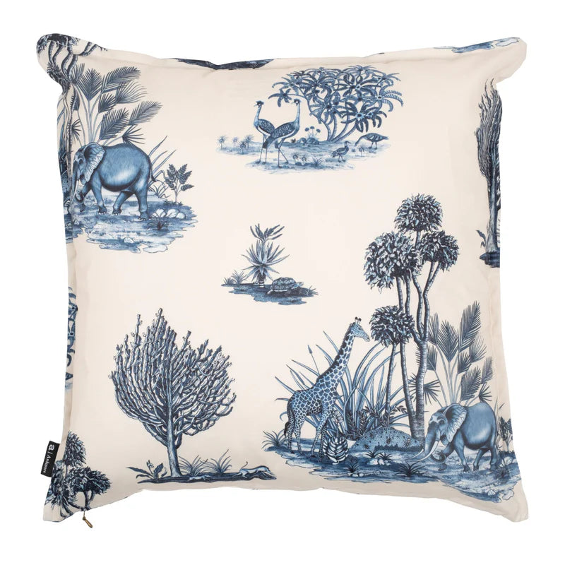 Outdoor Pillow - Thanda Toile Tanzanite