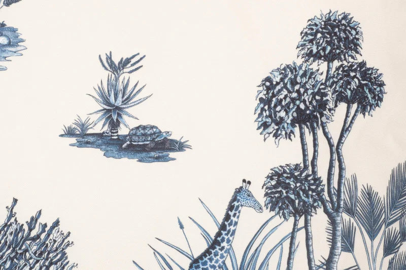 Outdoor Pillow - Thanda Toile Tanzanite