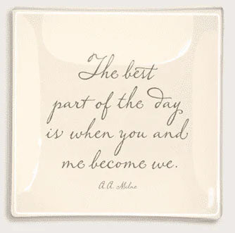 Ben's Garden Quote Tray - Square