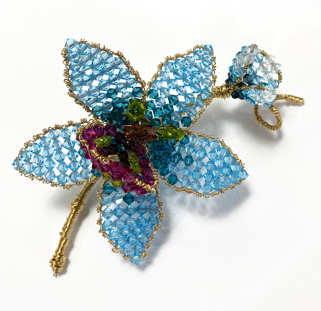 Classic Orchid Brooch