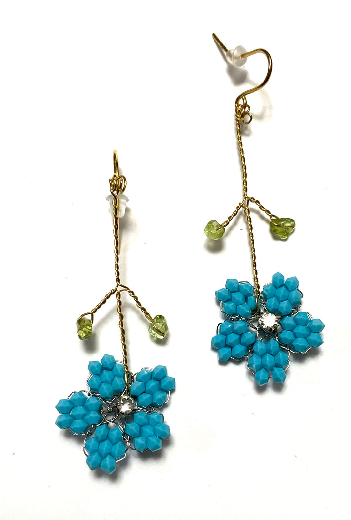 Floral Twist Earrings