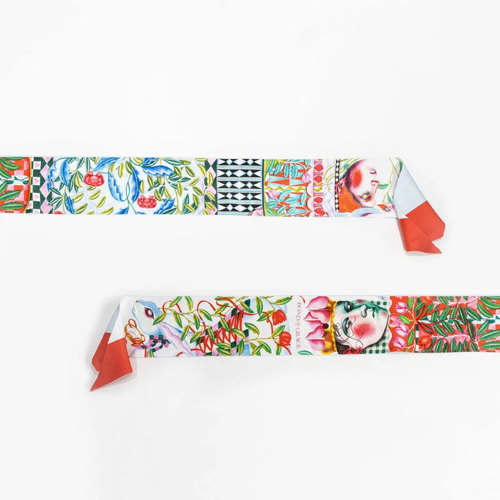 Wanderer’s Whim Silk Twilly Scarf