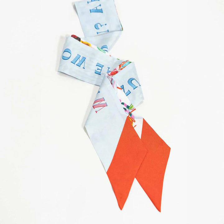 Wanderer’s Whim Silk Twilly Scarf
