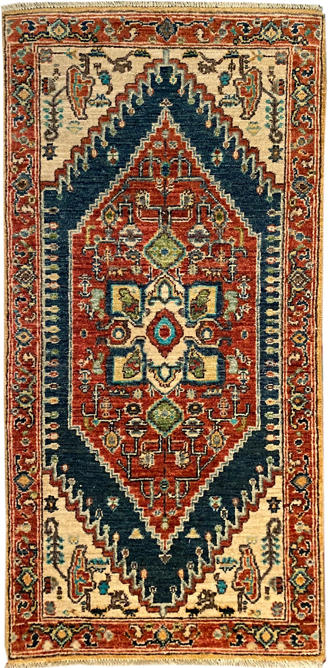 Vegetable Died Serapi Rug/Runner