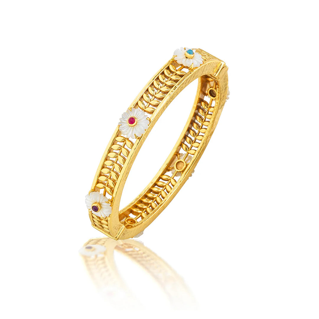 Villandry Fleur Vine Hinged Bangle
