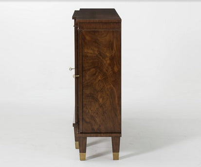 Walnut Breakfront Cabinet
