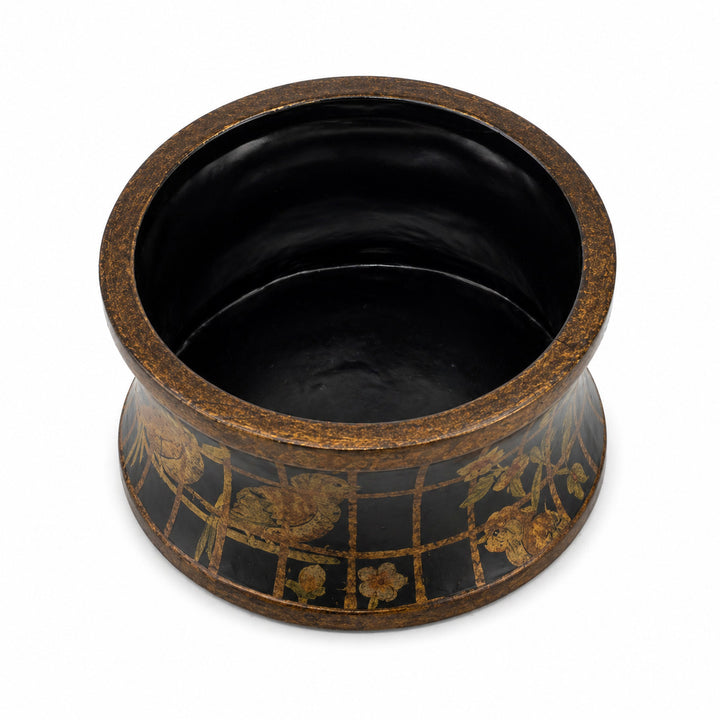 Decorative Chinoiserie Cachepot / Wine Coaster