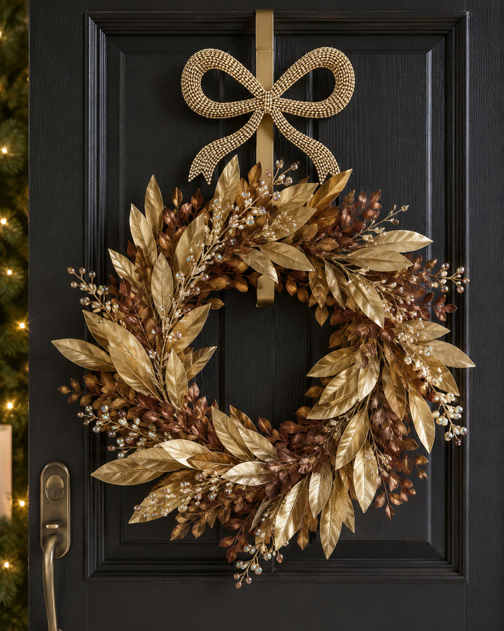 Diamond Bow Wreath Holder