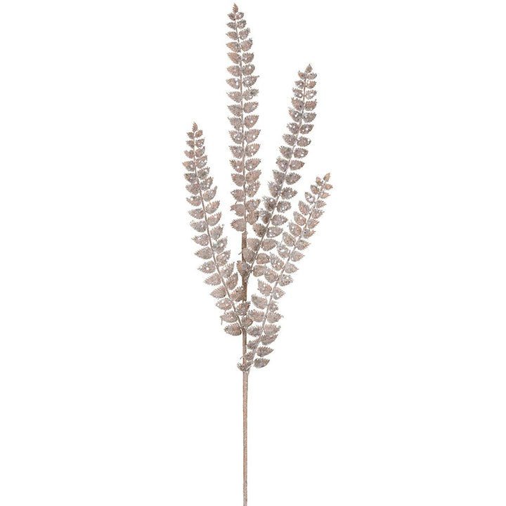 Sequin Fern Spray - 32"