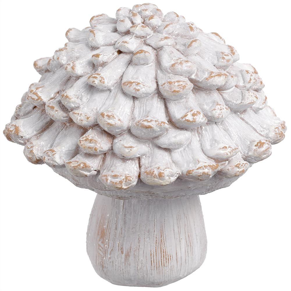 Antiqued White Mushroom