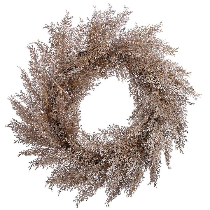 Snowed Cedar Wreath