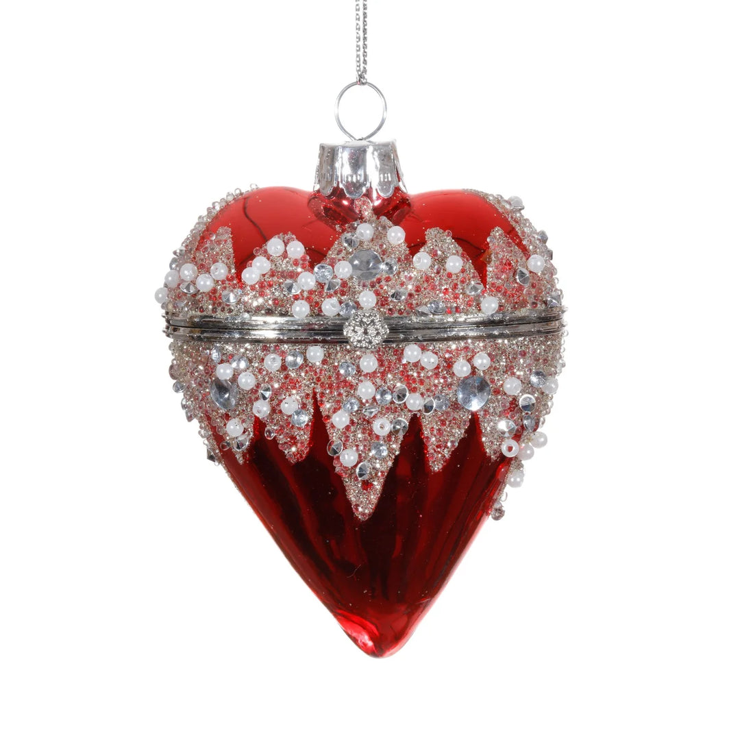 Heart Jewelry Box Ornament