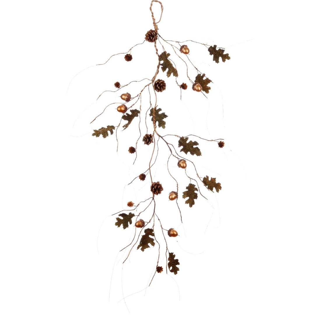 Oak Leaf Acorn Garland