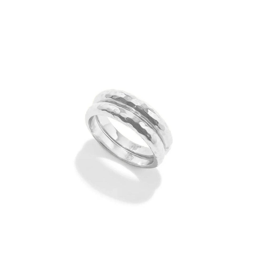 Cleopatra Slice Stacking Ring Set