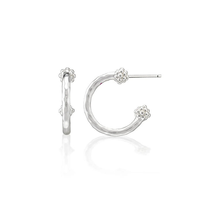 Berry Slice Hoop Earrings
