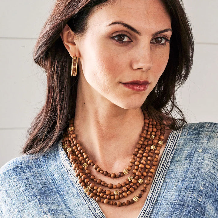 Berry Beads 5-Strand Necklace