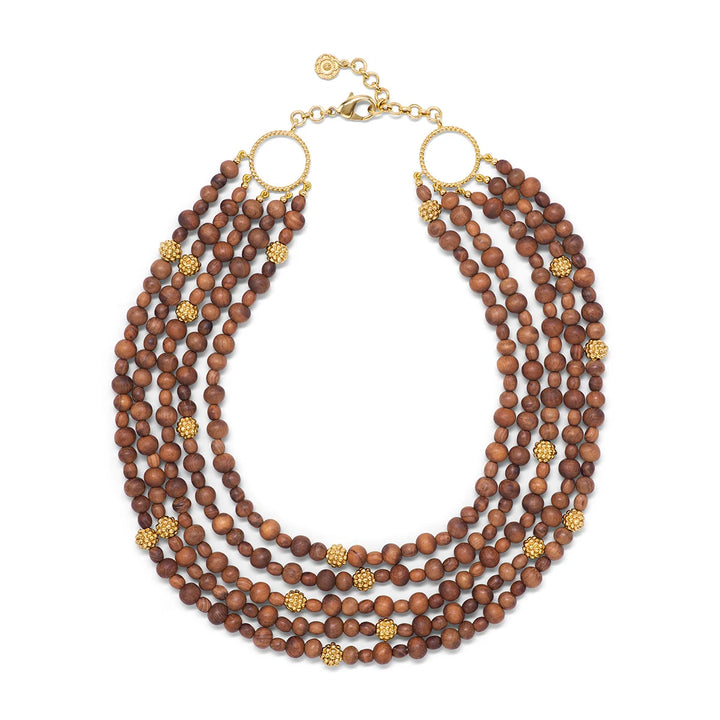 Berry Beads 5-Strand Necklace