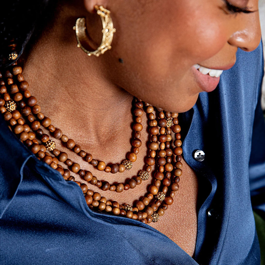 Berry Beads 5-Strand Necklace