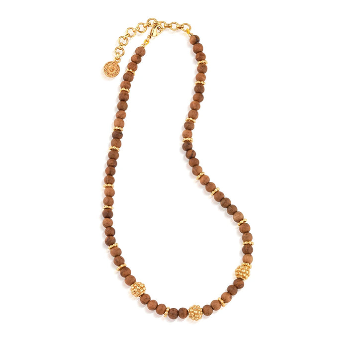 Berry Single Strand Petite Beads Necklace