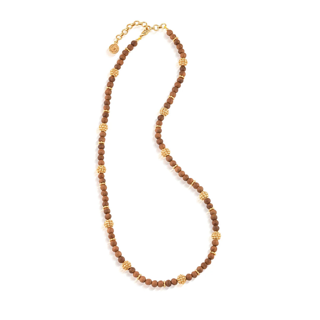 Berry Single Strand Petite Beads Necklace