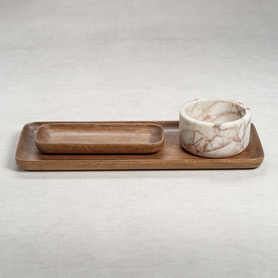 Merona Matte Marble Bowl/Wine Coaster