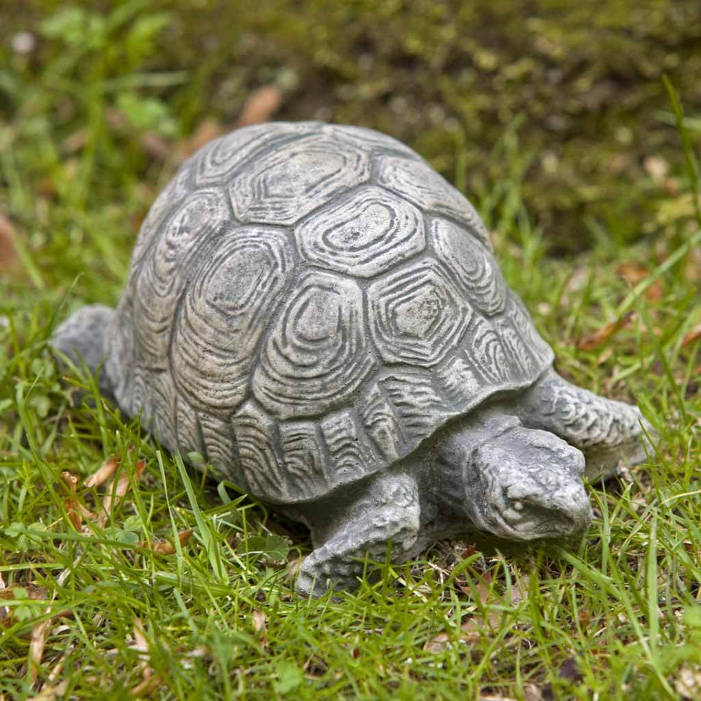 Small Cast Stone Turtle