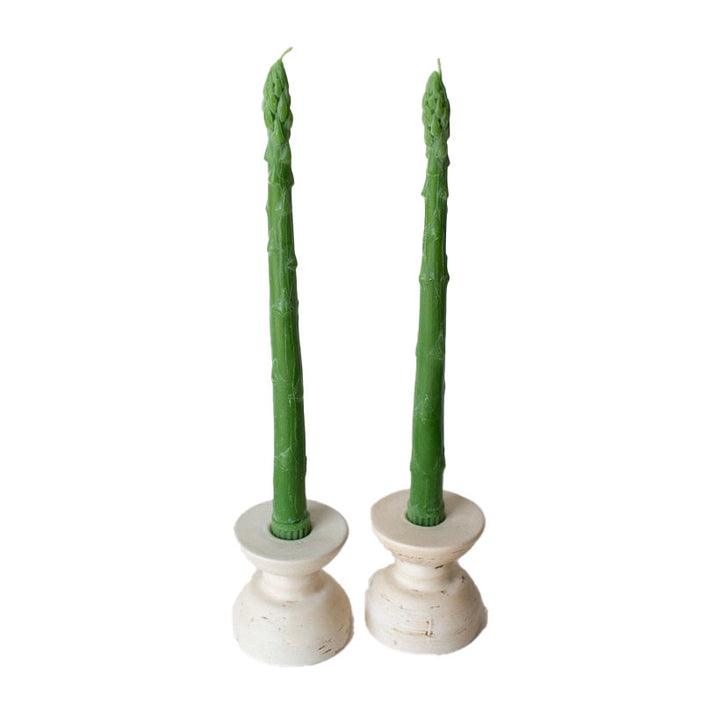 Asparagus Beeswax Candles