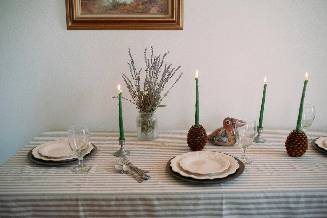 Asparagus Beeswax Candles
