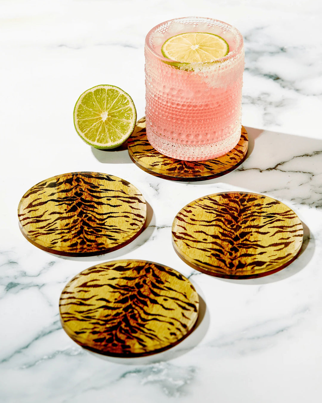 Bengal Printer Coaster Set/4