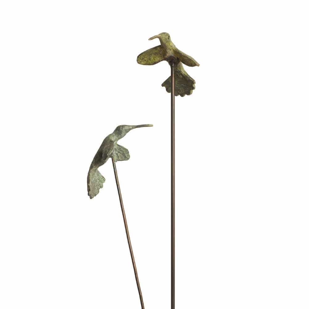 Bronze Hummingbird Stake