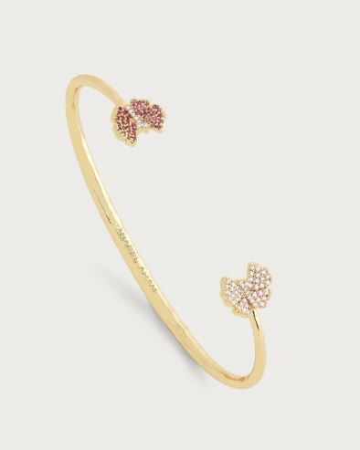 Butterfly Pave Bangle