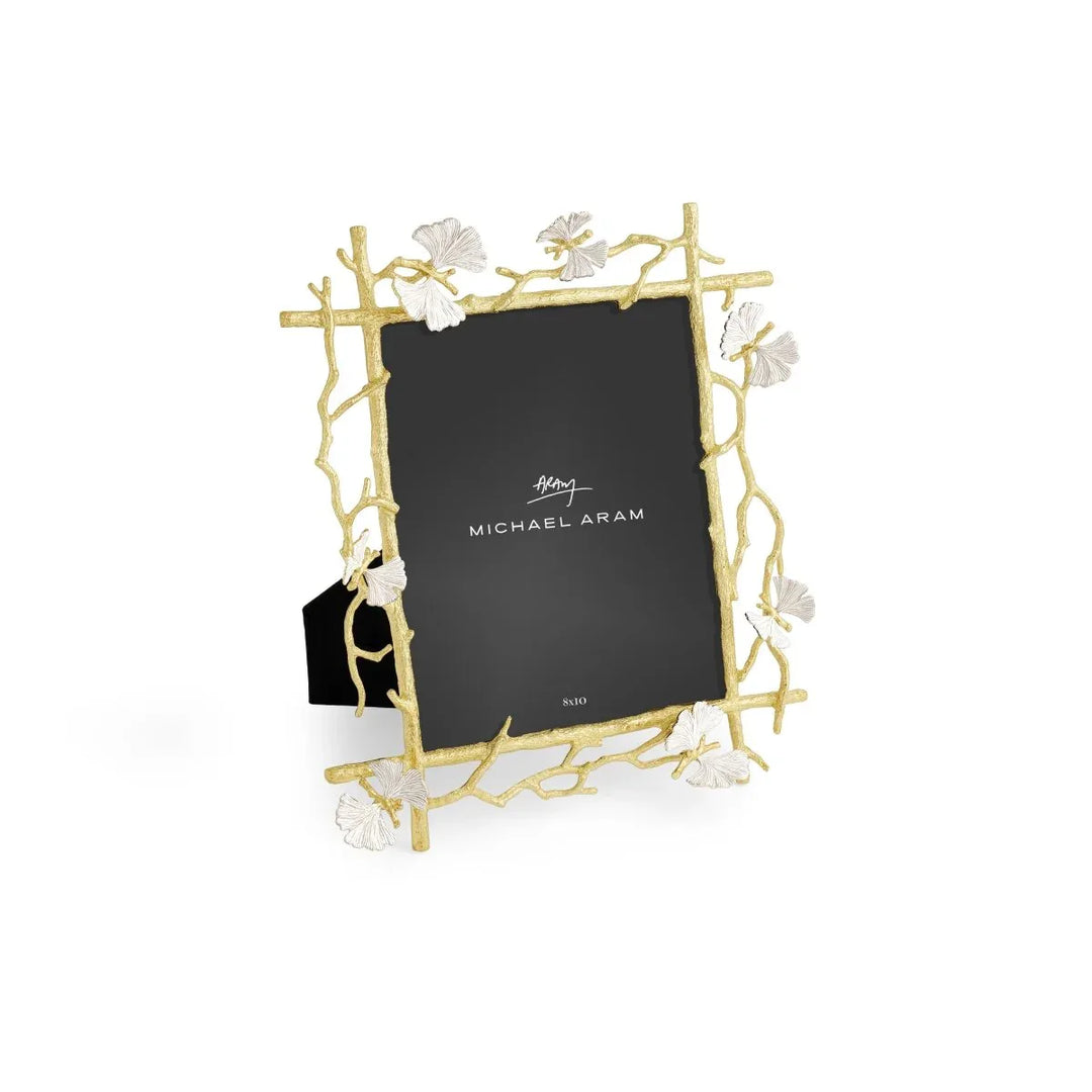 Butterfly Ginko Gold 4x6 Frame