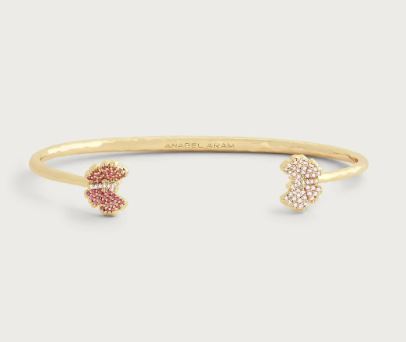 Butterfly Pave Bangle