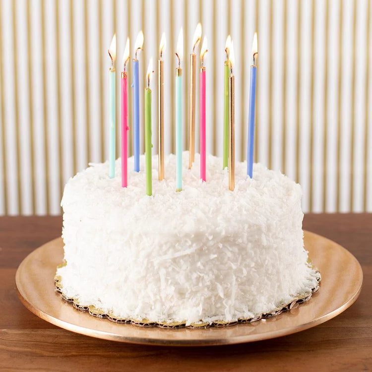 Birthday Slims Candle
