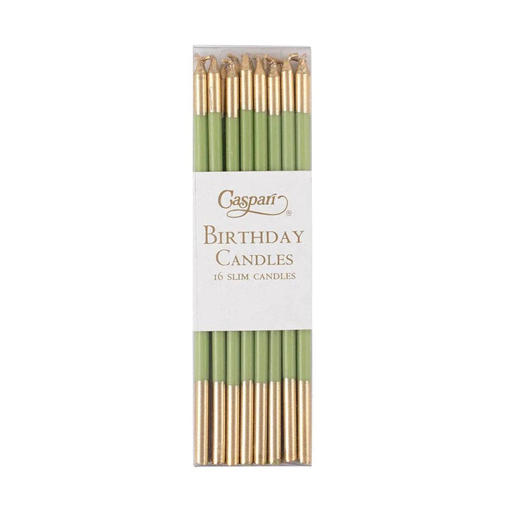 Birthday Slims Candle