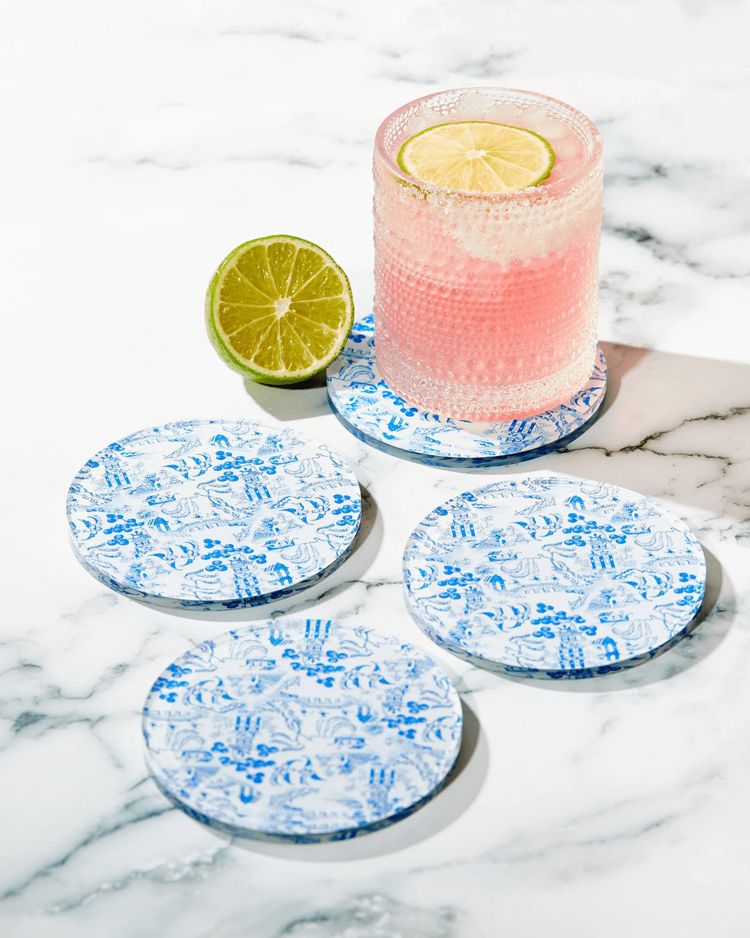Chinoiserie Coaster Set/4