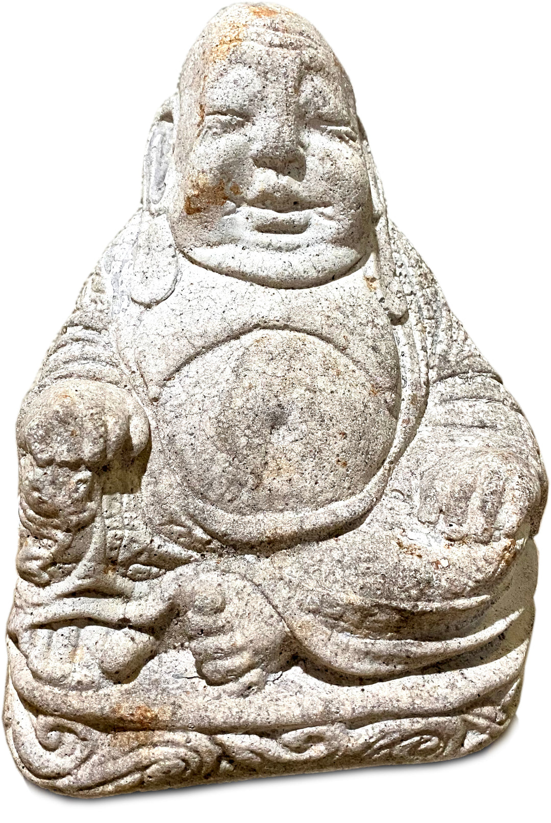 Vintage Concrete Buddah