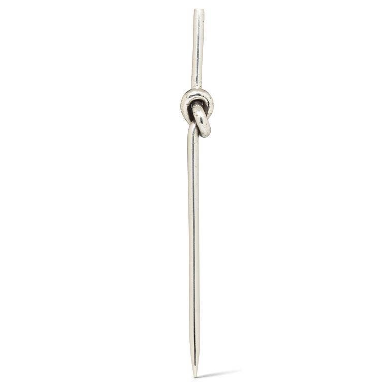 Silver Knot Cocktail Pick, Set of 6